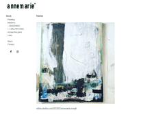 Tablet Screenshot of annemariewaugh.com